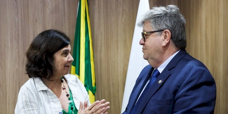 João Azevêdo reivindica investimentos na alta e média complexidade na Saúde à ministra Nísia Trindade