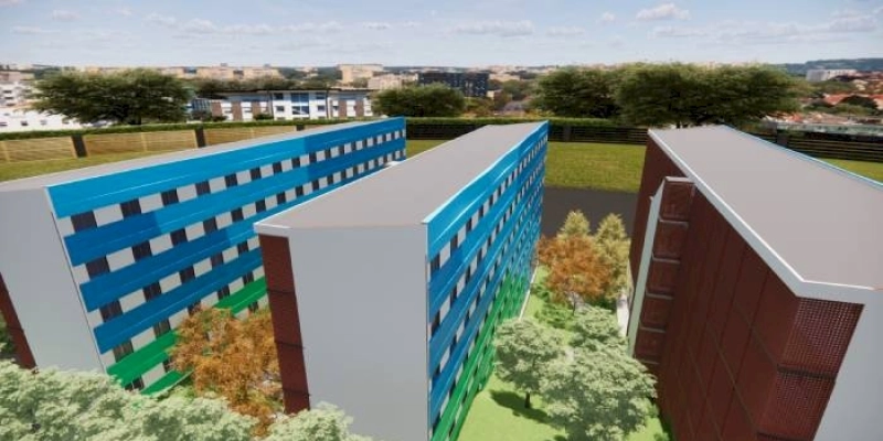 Cícero Lucena assina ordem de serviço para constru-ção de 106 apartamentos para moradores de áreas de risco do Complexo Beira Rio