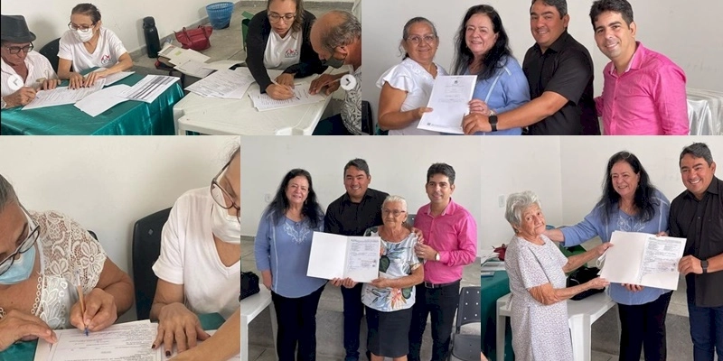 Prefeitura realiza entrega das escrituras públicas das casas do Projeto Mariz pela CEHAP, em Marizópolis 