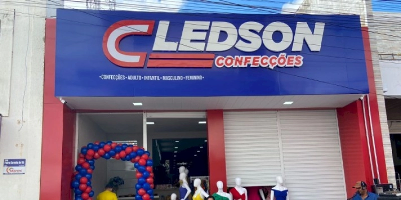 Cledson Confecções reabre suas portas com grandes novidades em vestimentas em Sousa; Vídeos 
