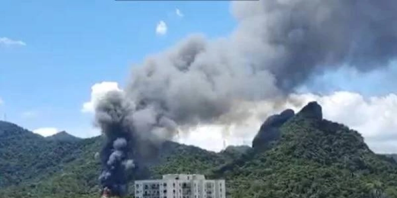 Incêndio atinge o Projac, da Rede Globo, no Rio de Janeiro