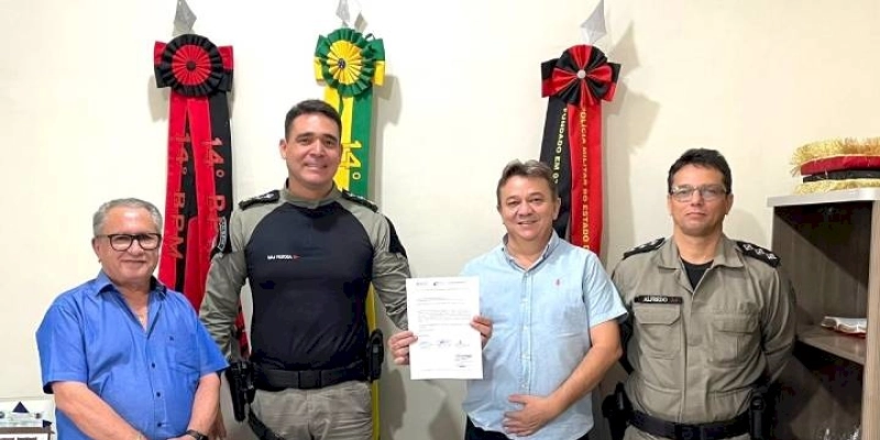 CDL, ACES, e Sindempresas pedem reforço de segurança no comercio sousense ao Comandante do 14º BPM