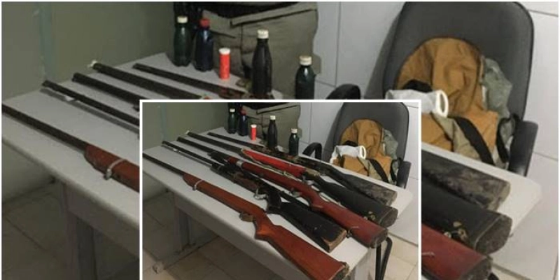 Após denúncia de ameaça, Arsenal é apreendido na Zona Rural de São José da Lagoa Tapada