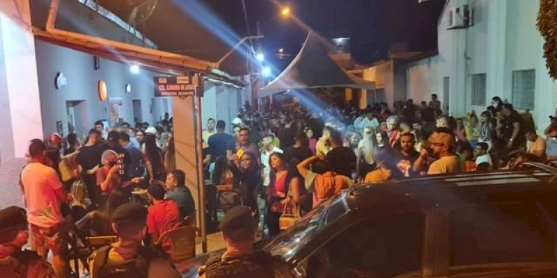 Em Pombal, evento clandestino é encerrado pela Polícia Militar 