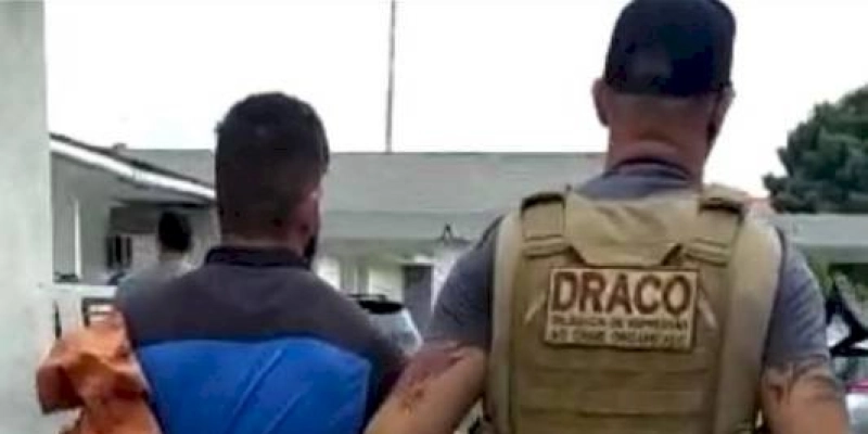 DRACO prende foragido que tinha violado e enterrado a tornozeleira eletrônica