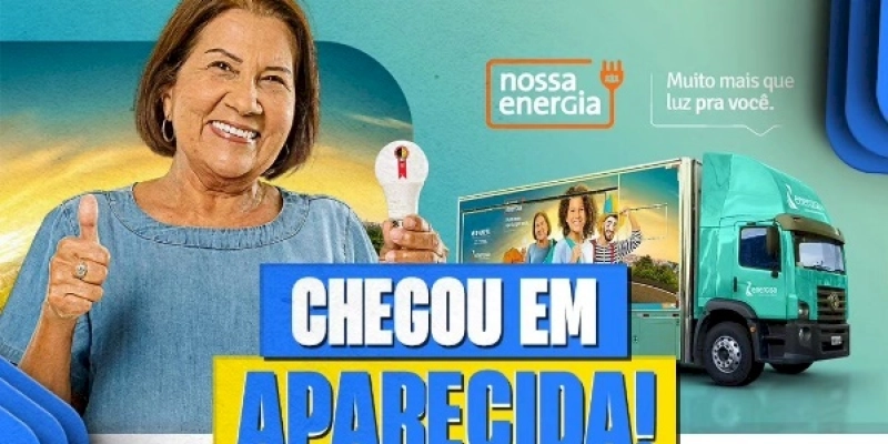 Aparecida receberá caravana do Programa Nossa Energia da Energisa 