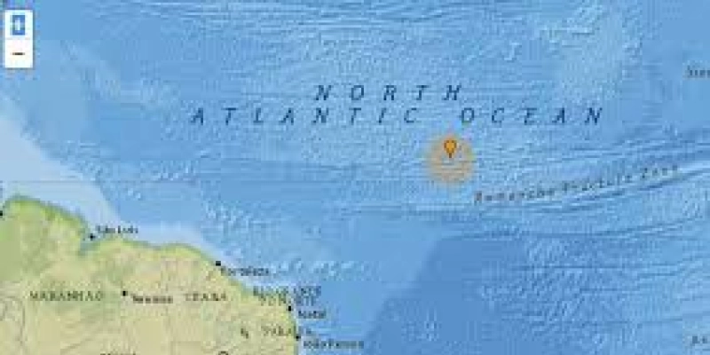 Tremor de terra é registrado na costa do Nordeste