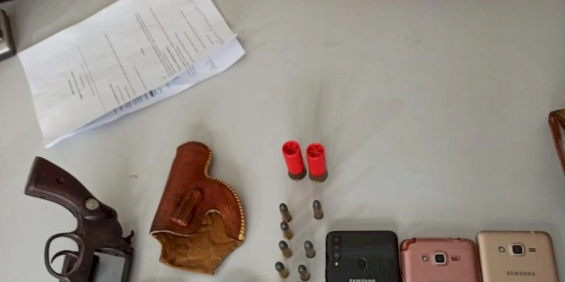 Polícia Civil prende homem e apreende arma de fogo no município de Coremas 