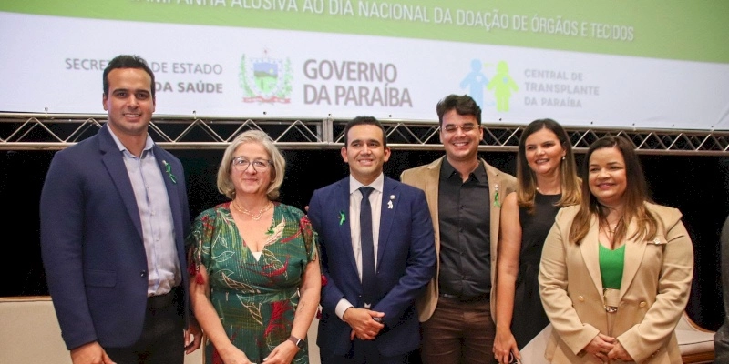 Governo da Paraíba abre campanha Setembro Verde para incentivar doação de órgãos e tecidos