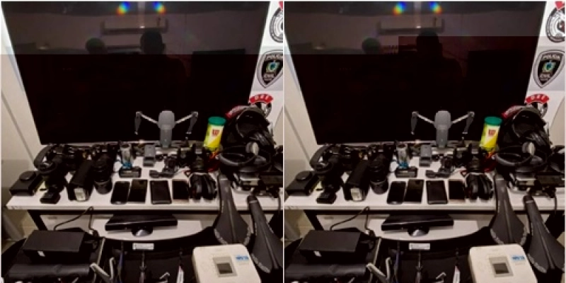Polícia prende dupla que furtaram vários objetos de apartamento enquanto faziam serviço de limpeza do prédio