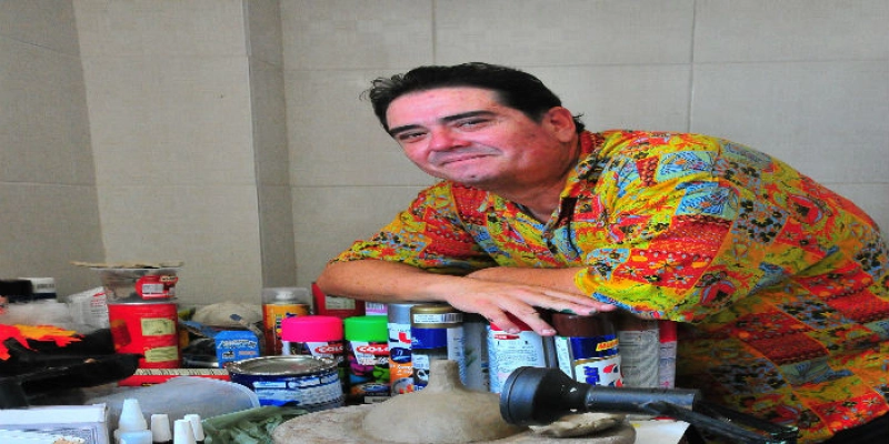 Paraibano Antônio Vinagre expõe na Usina Cultural Energisa