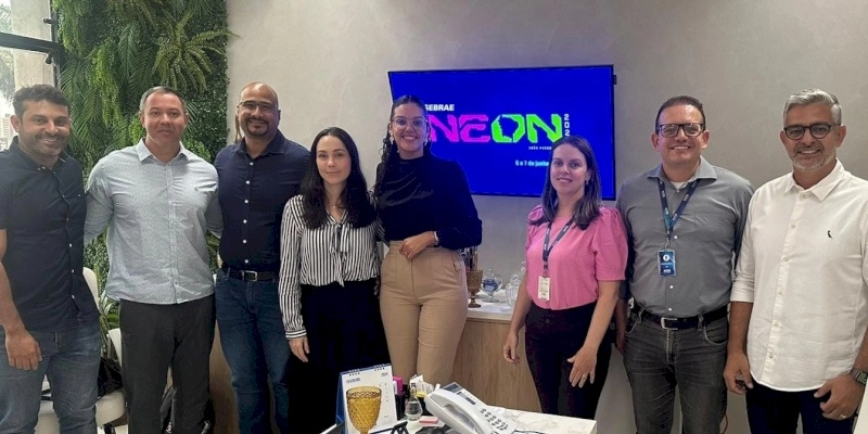 SENAI PB recebe equipes do SEBRAE para reunião sobre o Nordeste On (NEon)