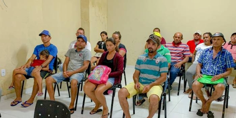 Município de São José da Lagoa Tapada realiza reunião com Agricultores a fim de criar um grupo informal para projeto de venda do PNAE