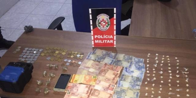 Suspeito de tráfico é preso quando atuava em praça central da Cidade