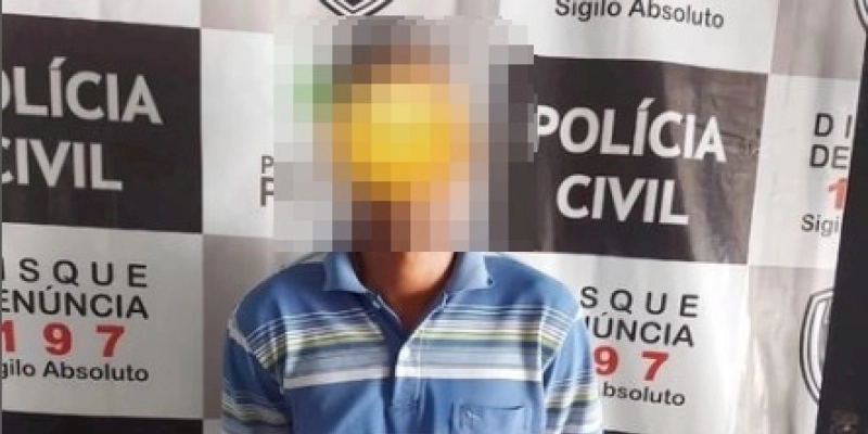 Suspeito de tentar matar popular com golpes de faca-peixeira é preso em flagrante pela Polícia Civil