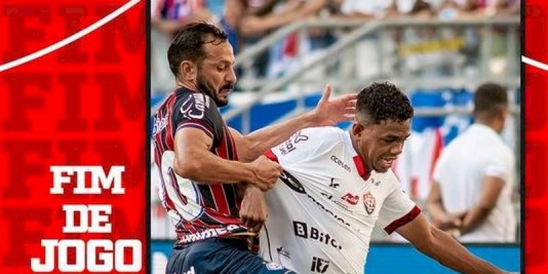 Copa do Nordeste: Bahia fica no 1 a 1 com Vitória e não encosta no G4