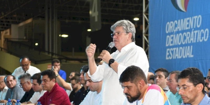 João Azevêdo encerra ODE 2023, entrega benefícios e ressalta a credibilidade do instrumento de participação popular