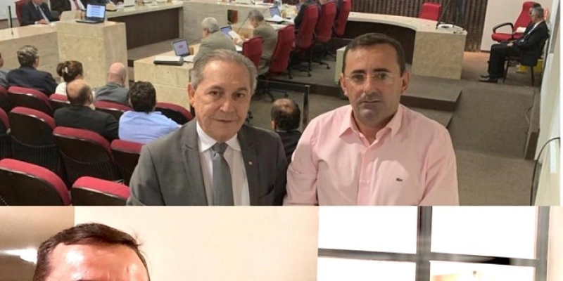 Presidente Radamés Estrela protocola documento no TCE-PB para ajudar o Hospital Napoleão Laureano