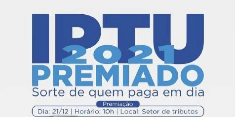 Prefeitura de Coremas realiza sorteio do IPTU Premiado 2021
