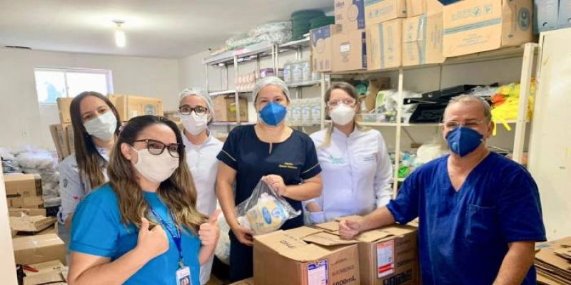 Hospital de Patos recebe doação de itens usados no combate ao Covid-19 da ONG Compassion