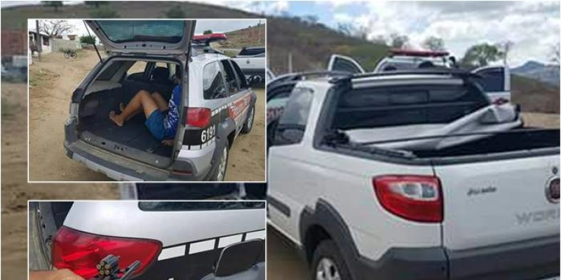 Arma de fogo é apreendida após Suspeito tentar furar bloqueio policial na Paraíba