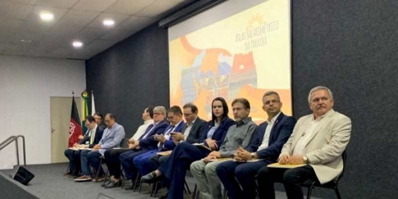 Vice-presidente da FIEPB participa do lançamento do Atlas Solaramétrico da Paraíba