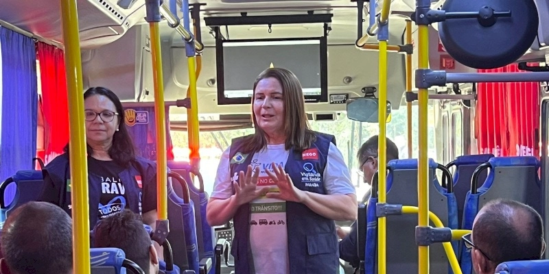 Secretaria de Estado da Saúde participa de ação da PRF e leva serviços para caminhoneiros