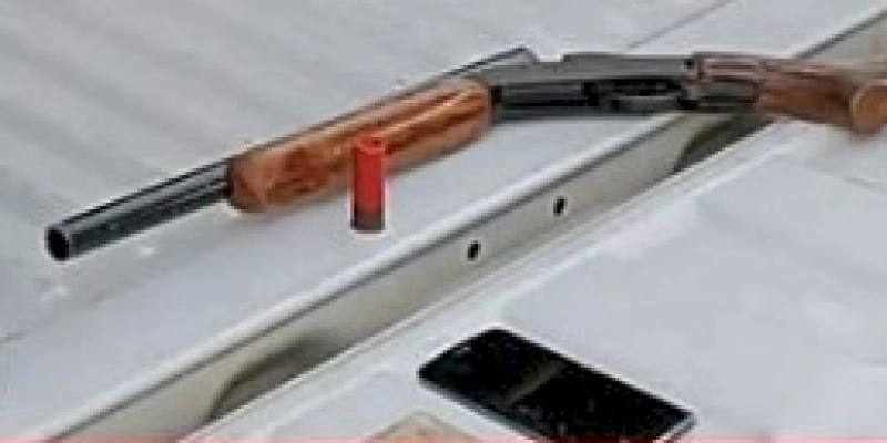 Polícia apreende espingarda calibre 12 durante Operação Festas Juninas 