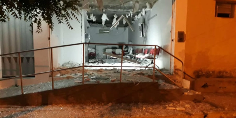 SERTÃO - Bando fortemente armado detona agência bancária nesta quinta-feira