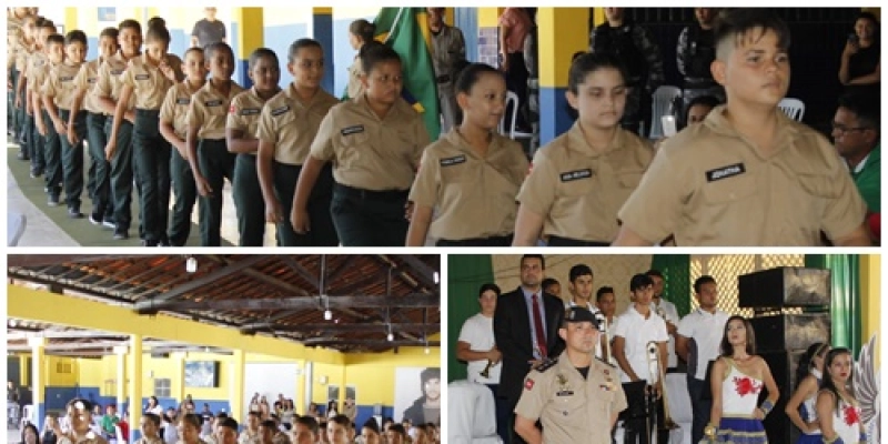 Solenidade marca o encerramento da 1ª turma do projeto Patrulha Mirim solidária no Sertão 