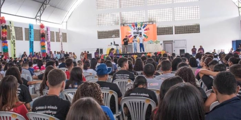 Em Itabaiana: mais de 600 alunos participam do Se Liga no Enem Festival
