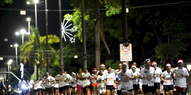 Inscrições para 2ª Corrida Natal dos Sentimentos estão abertas e prova acontece na noite de 10 de dezembro