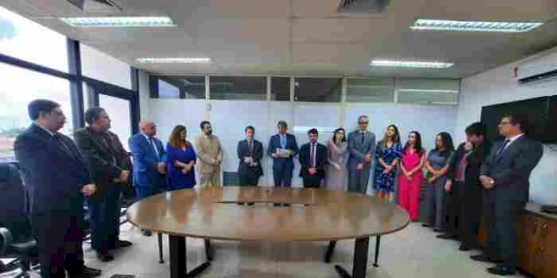  PGJ empossa nove promotores na 3ª entrância