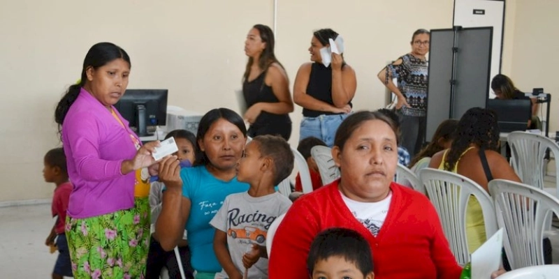Ação do Governo do Estado e Polícia Federal garante cidadania para migrantes e refugiados indígenas