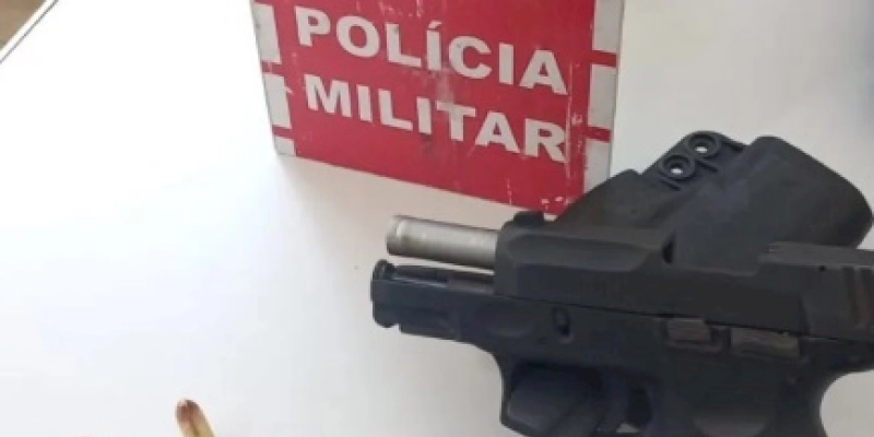 Homem é flagrado com pistola na cintura, durante blitz na PB 238