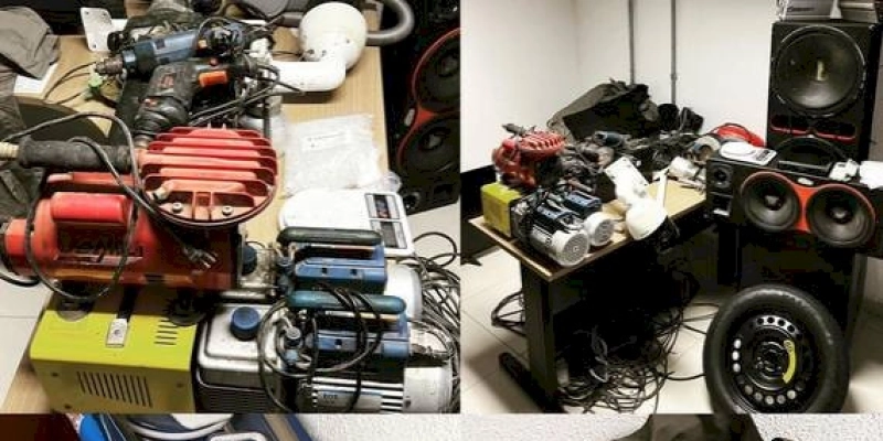 Depósito de materiais furtados/roubados é desativado pela Polícia Civil, durante ação