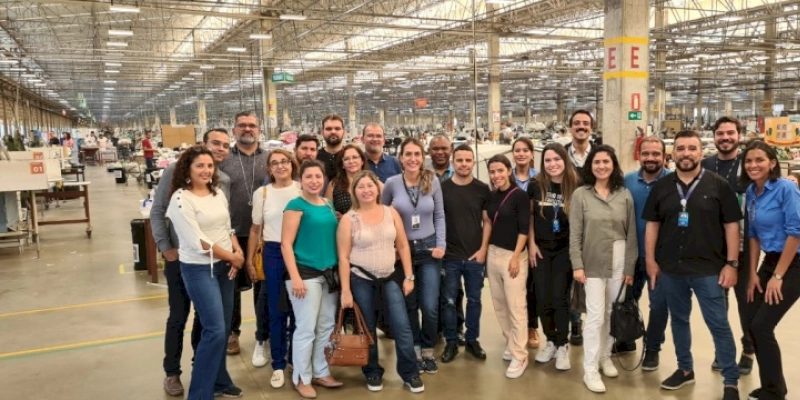 IST Têxtil e Confecção realiza visita ao grupo Guararapes em Natal