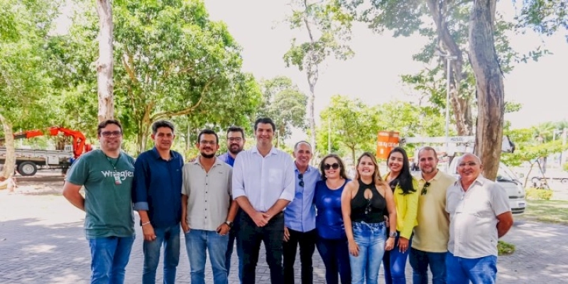 Leo Bezerra coordena ações do programa ‘Bora Cuidar’ no Parque Solon de Lucena