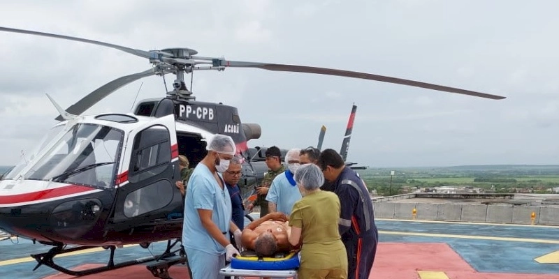 Programa Coração Paraibano realiza transporte aeromédico e salva vida de paciente infartado