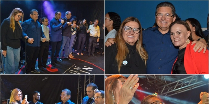 Adriano prestigia festa da padroeira de Pocinhos, destaca importância de resgatar evento e é ovacionado