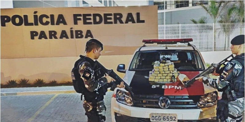 Suspeito de tráfico é preso com mais de 25 kg de drogas na noite desta quinta na PB