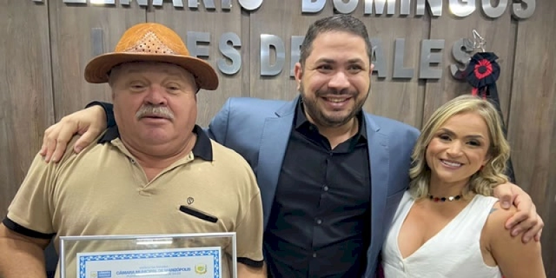 Autoridades exaltam qualidades de Jerônimo Júnior durante solenidade de entrega do Título de Cidadão Marizopolense; Imagens e Vídeos 