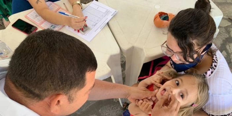 Paraíba prorroga Campanha de Vacinação contra a Poliomielite até 30 de junho