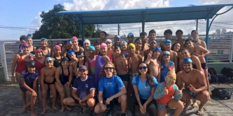 Atletas da Escolinha de Natação do SESI PB conquistam premiações em Festival do Clube Campestre