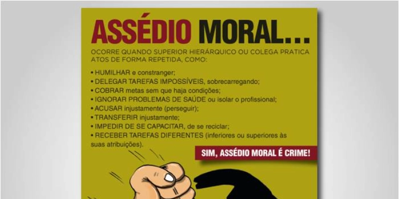ASPOL/PB lança campanha contra assédio moral