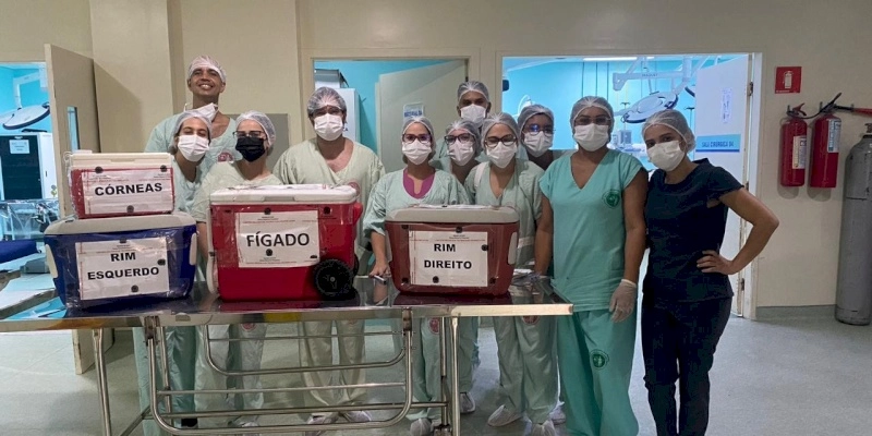 Central de Transplantes registra duas doações de multiórgãos no mesmo dia e 11 vidas serão transformadas