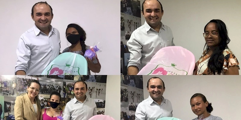 PROGRAMA MEU BEBÊ: Prefeitura de Sousa realiza mais uma etapa de entregue de enxovais às mulheres grávidas