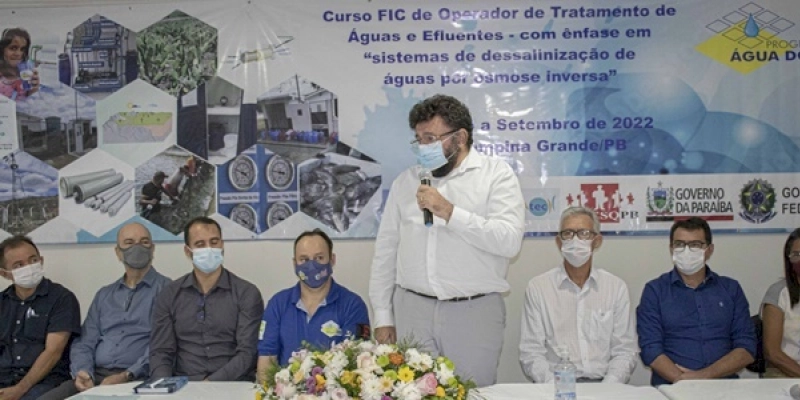 Governo oferta curso de qualificação profissional para operadores do Programa Água Doce