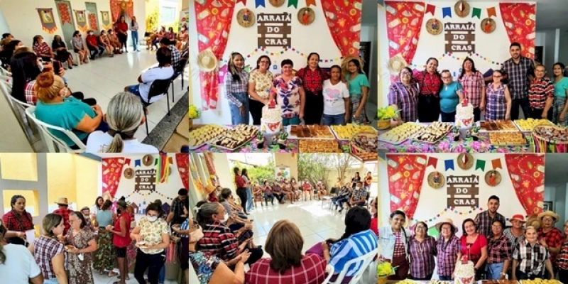 Secretaria de Assistência Social de Aparecida realiza o “Arraiá da Melhor Idade”, em comemoração as festividades juninas 