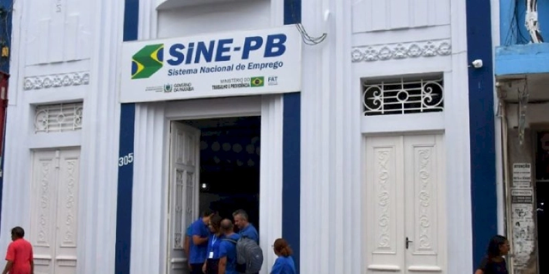 Sine-PB disponibiliza mais de 380 vagas de emprego, a partir desta segunda-feira
